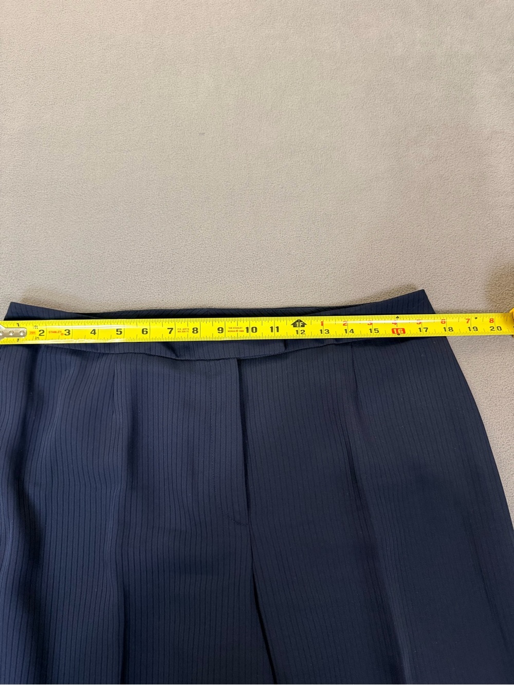 Kasper Classic Navy Blue Women's Pantsuit- Size 12- Career/Weddings/Events - Picture 8 of 11